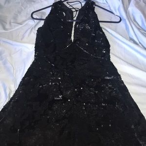 Black homecoming dress
